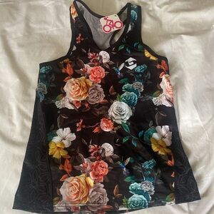 NWT BASE Performance Women’s floral Tri or Running Tank